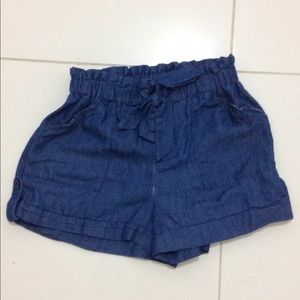 Blue shorts